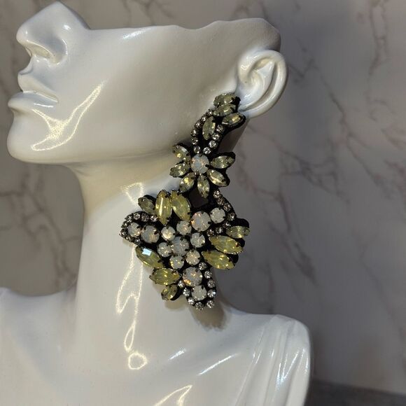 J. Crew statement sparkle Earrings. - Picture 9 of 13